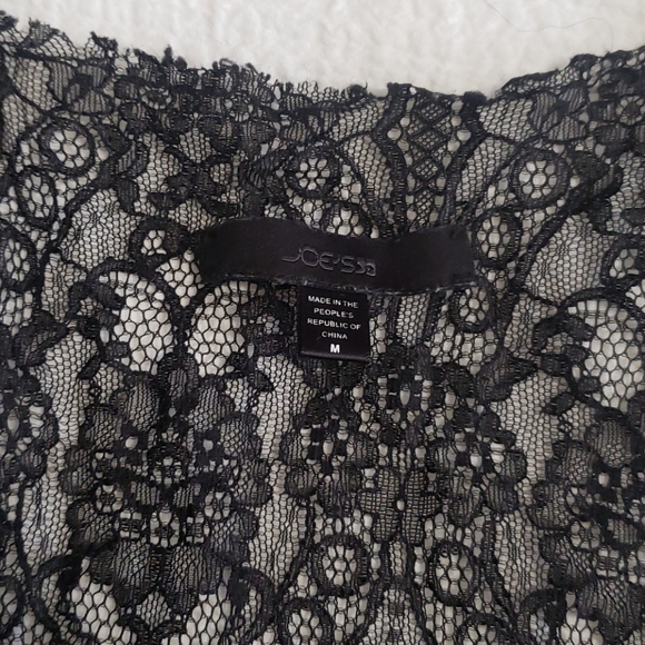 Black Lace Tank - Picture 2 of 4